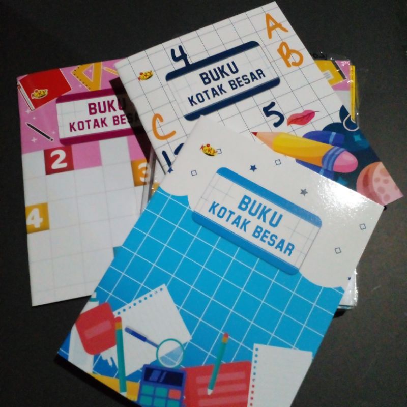 

[5pcs] [RealPict 100%] Buku Tulis Kotak BESAR merk Kiky / SIDU