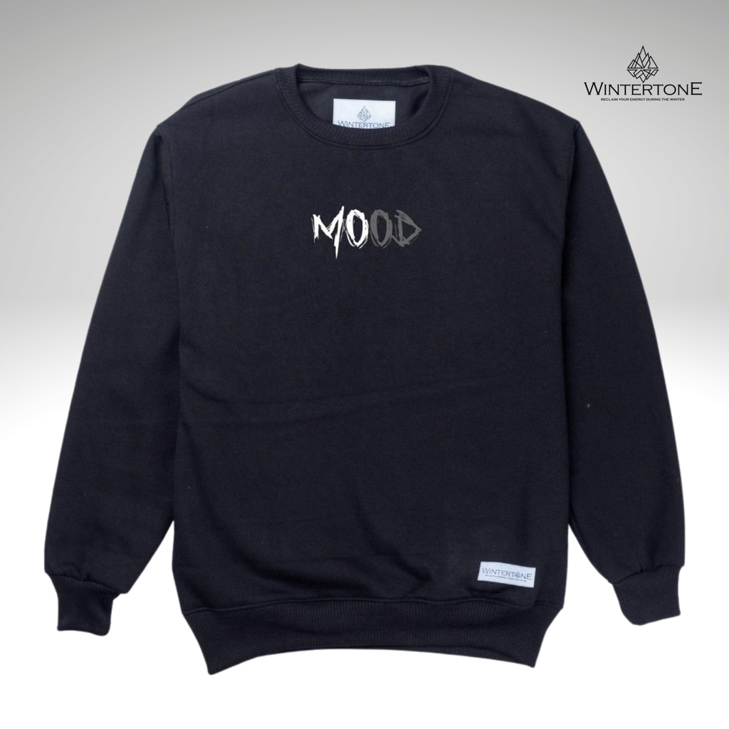 Sweater Crewneck Pria Oversize Sablon Unisex Cowok Cewek Big Size Original Krunek Lokal Brand