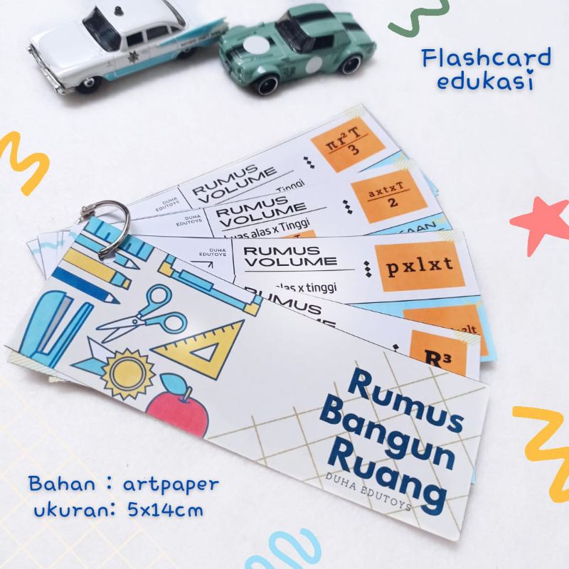 

Kartu Matematika / Kartu Rumus Bangun Ruang