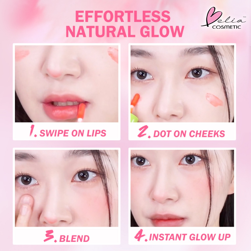 ❤ BELIA ❤ BNB barenbliss Korean Kiwi Tin Tint Lip &amp; Cheek | Blendable Intens 2 in 1 Tint | BPOM