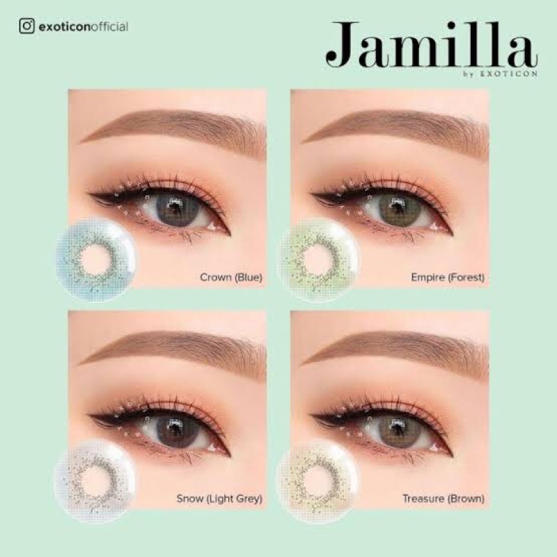 Softlens X2 Jamilla by Exoticon + FREE LENS CASE