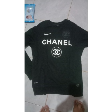 crewneck Nike x Chanel preloved/second/bekas