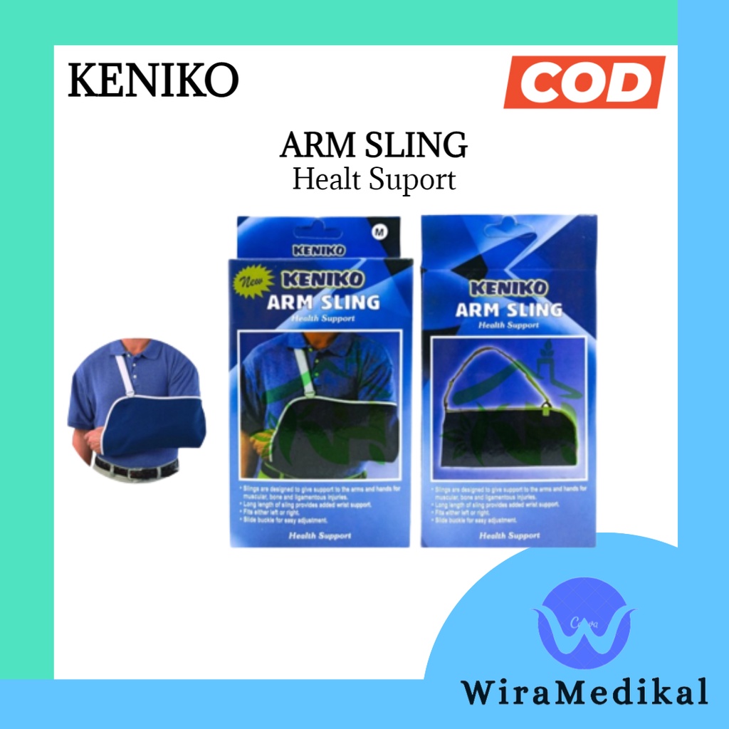 Arm Sling Penyangga Tangan Patah Tulang Keniko Ukuran S, M, L, XL