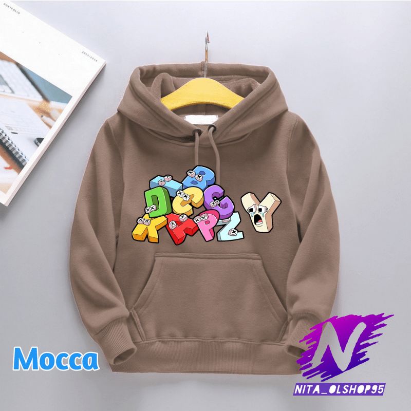 SWEATER HOODIE ANAK ALPHABET ROBLOX GAME