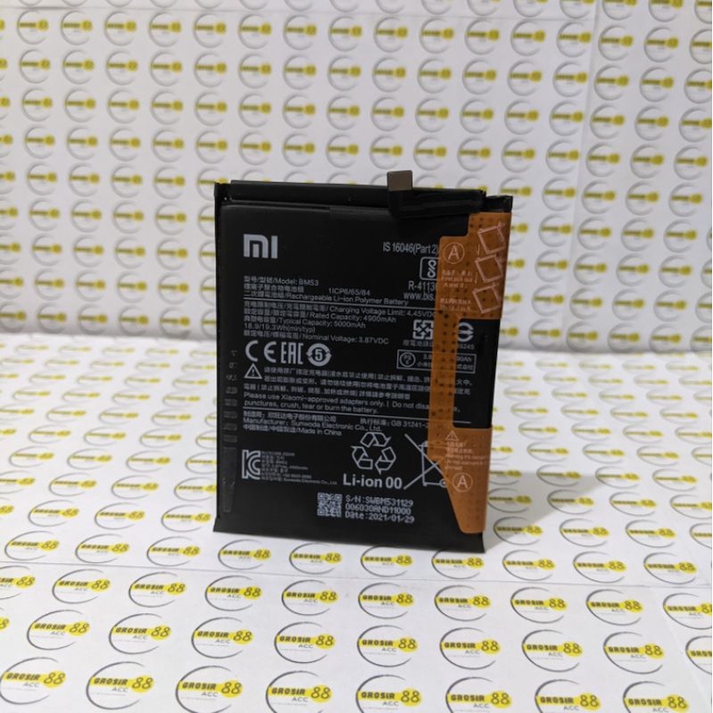 BATRE BATERAI BATTERY XIAOMI MI 10T / MI10T PRO BM53 ORIGINAL