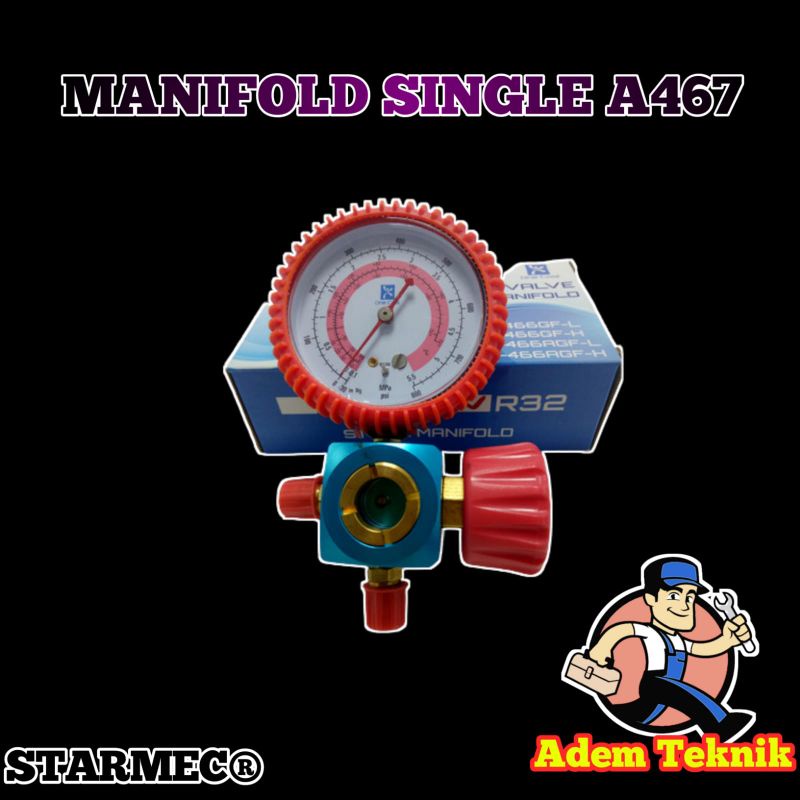 Manifold Single AC R22, Starmec