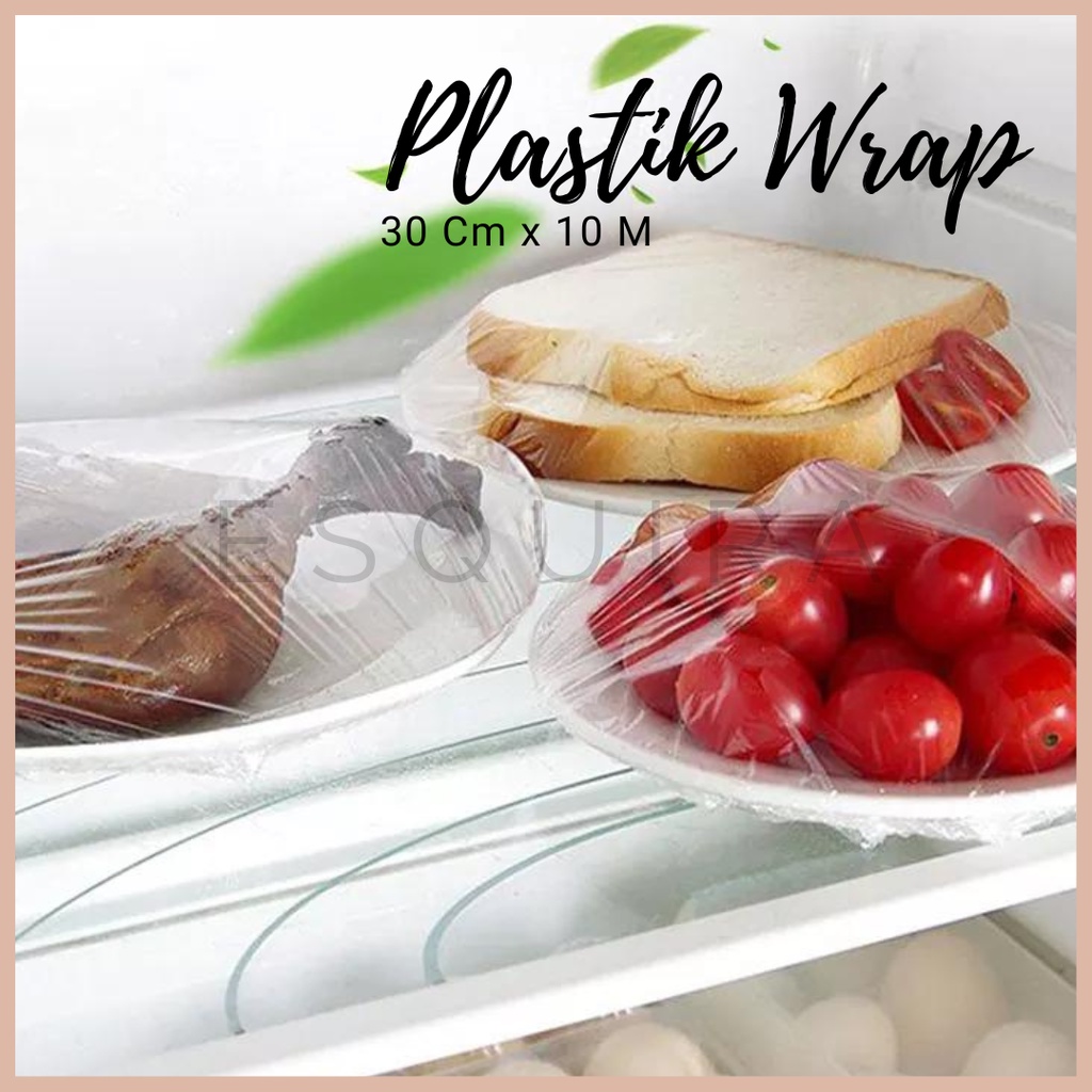 Plastic Wrap Ukuran 30 Cm x 10 M / Plastik Wrapping / TTK11