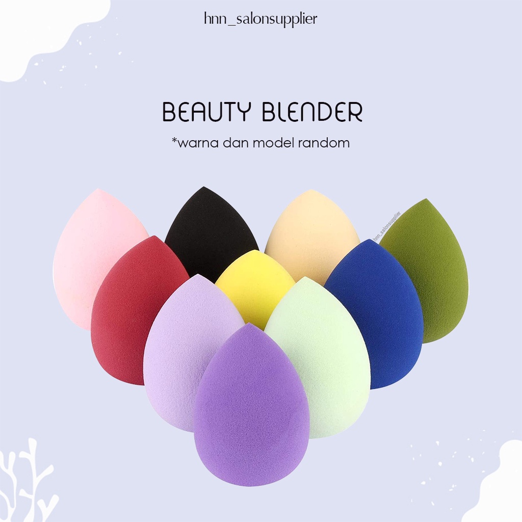 Beauty Beuty Blender Blend Alat Make up Bedak Fondation Soft Halus