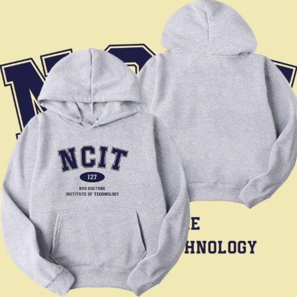 HOODIE NCIT  SWEATER NCIT NCT 127 SWEATER HOODIE NCT DREAM NCIT 127 NEO SK1270 UNISEX FLEECE TEBAL S