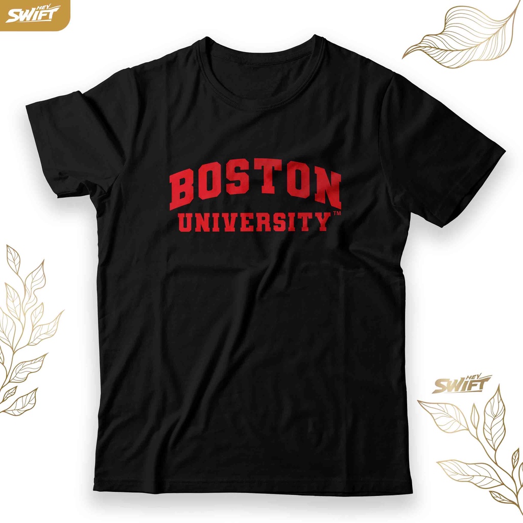 KAOS BOSTON UNIVERSITY VINTAGE TSHIRT BAJU DISTRO