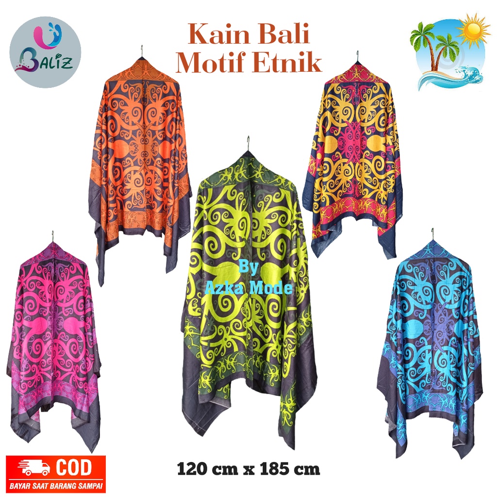 Kain Pantai Kain Bali Pantai - Kain Bali Motif Tato Baru Jumbo - Sarung Pantai SEMBILAN MODE - Sarung Bali - Kain Pantai - Kain Katun Jepang - Kain Untuk Hiasan Dinding - Kain Untuk Plafon Mobil Truk Dan Mobil 3/4 Lainnya