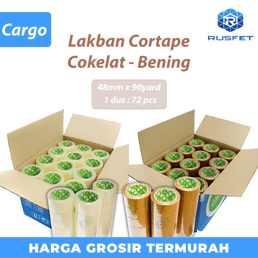

LAKBAN CORTAPE 48MM 90YARD 1DUS/CARGO