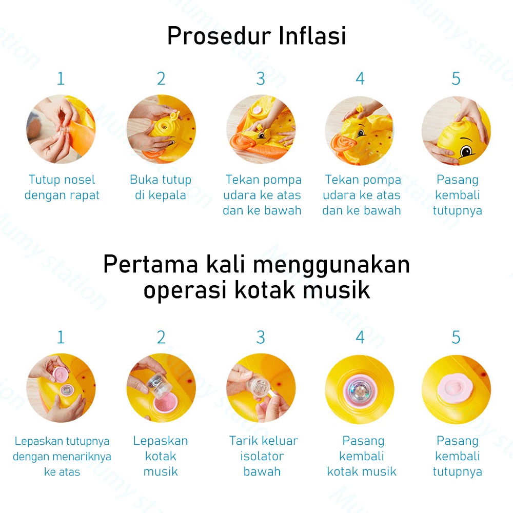 Mumystation Sofa Kursi tempat duduk makan bayi /Baby Chair bebek sofa bayi