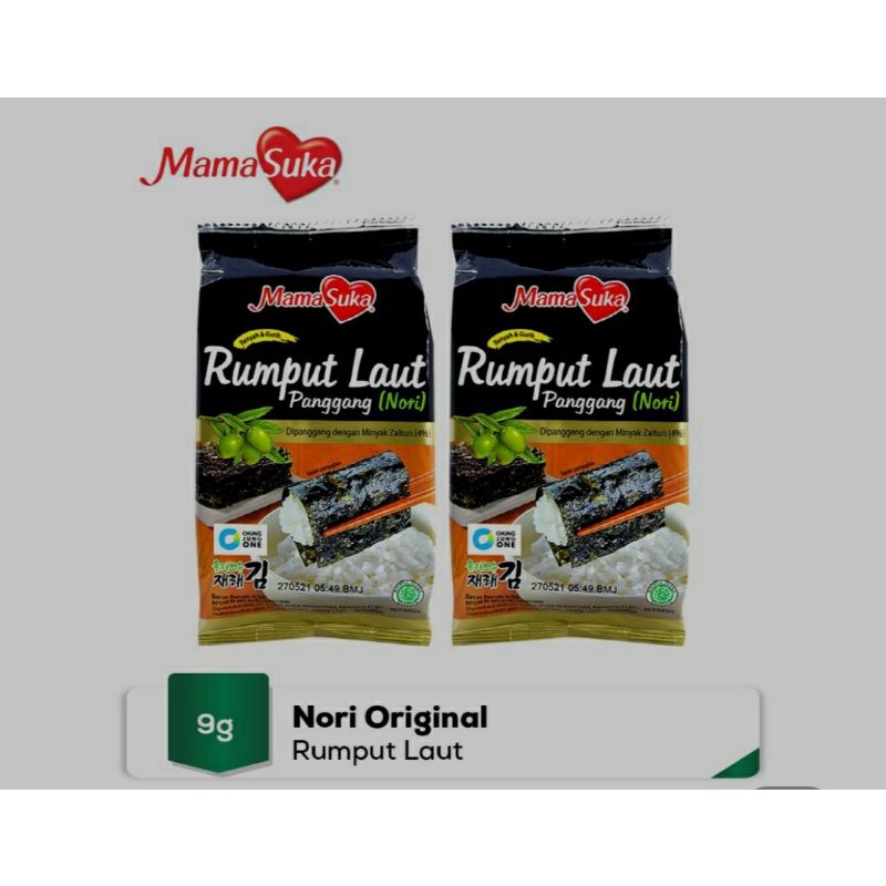 

MamaSuka Rumput Laut 2 x 4.5 g