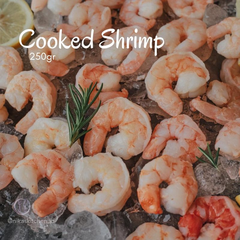 

Cooked shrimp 250gr