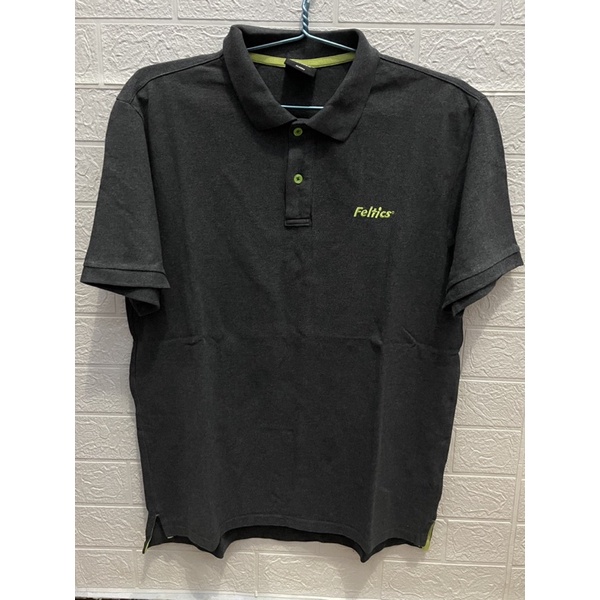 Baju Kerah Feltics Warna Abu (PL)