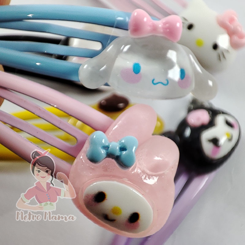 Jepitan Rambut Anak Korea Sanrio HAIR CLIP Kualitas Premium