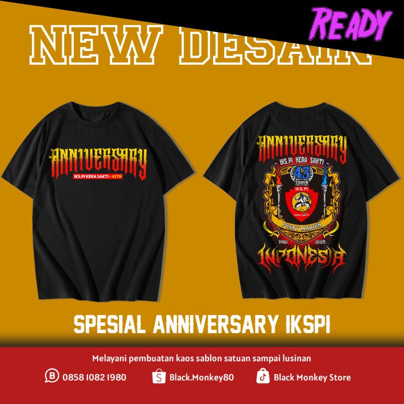 Kaos Anniversary iks.pi kera sakti ke 43th.