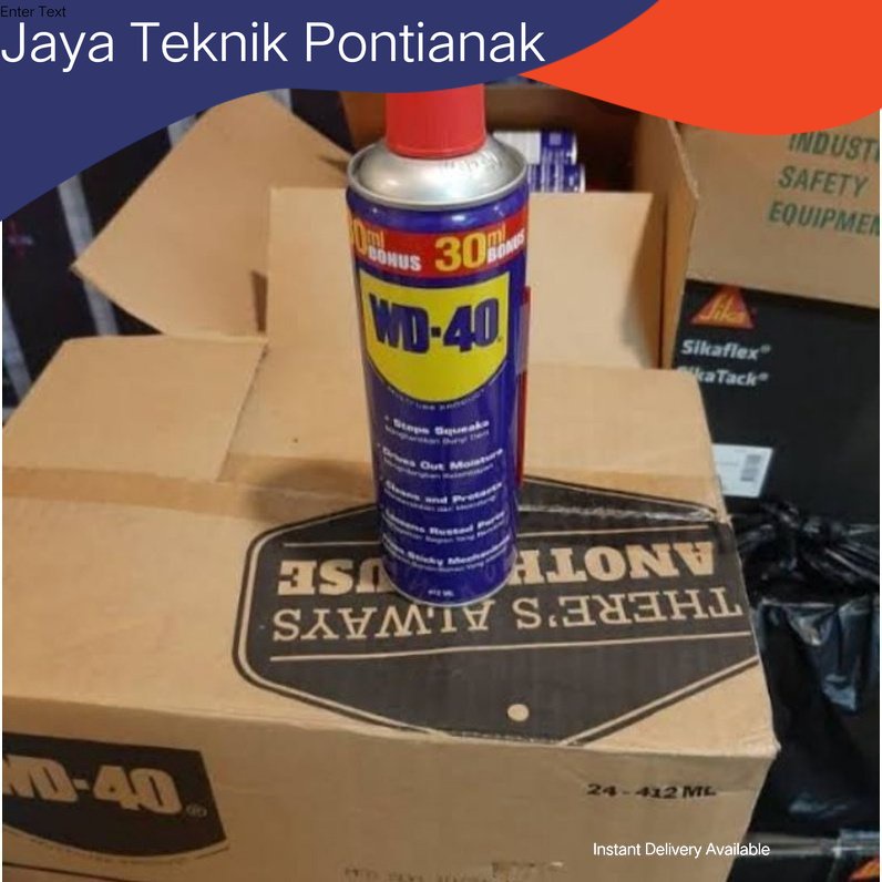 WD40/412mili pelumas karat multifungsi