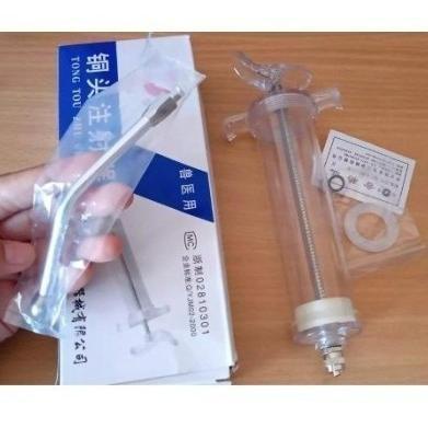 Spuit Mika Syringe Suntikan Cekok Kambing Jarum Cekok Loloh Hewan