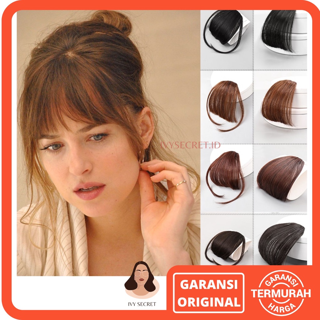 Hair Clip Poni Tip Front Poni Side Hair Clip Poni Depan Ala Korea Poni Palsu Korea Poni Hair Clip Rambut Poni Palsu Wanita Hairclip Rambut