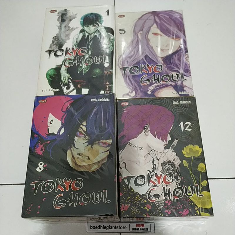komik tokyo ghoul 1-14 tamat, kolpri no coret, TS