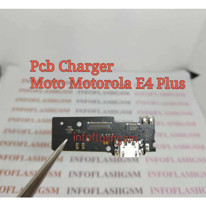 Flexibel Flexible Pcb Board Connector Konektor Charger Motorola Moto E4 Plus Original