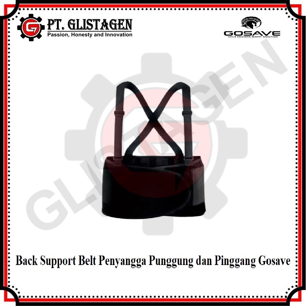 Safety Belt Back Support Sabuk Pengaman Pinggang Punggung ( S M L XL )