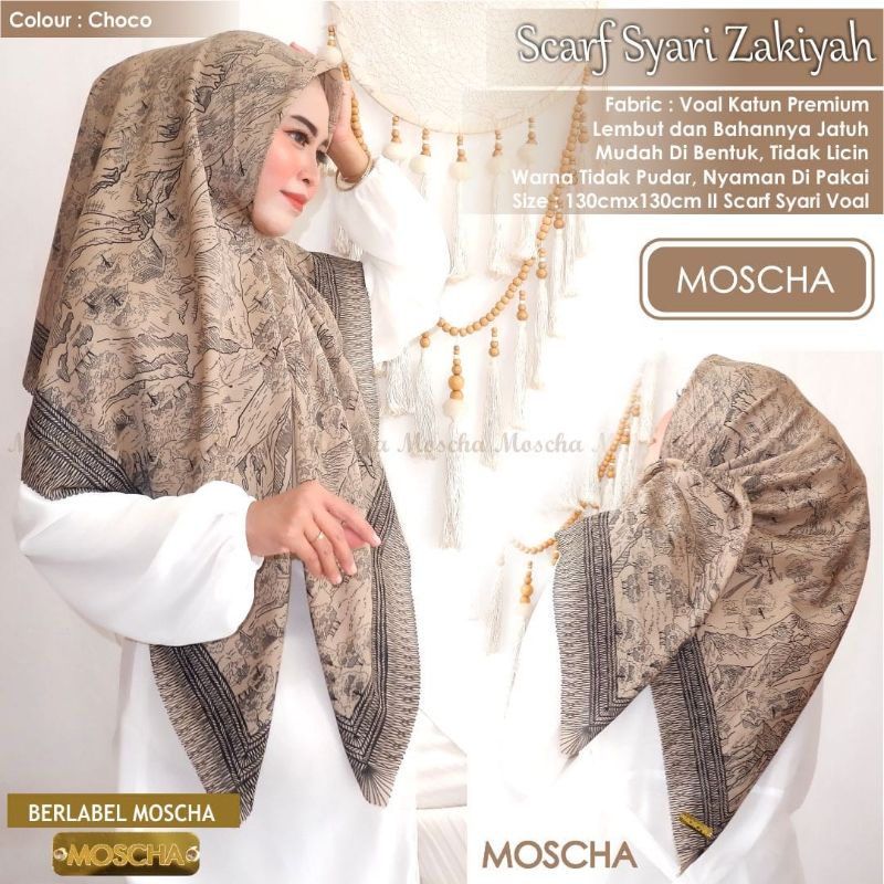 NEW | SCRAFT SYARI MOSCHA BY MEDINA HIJAB