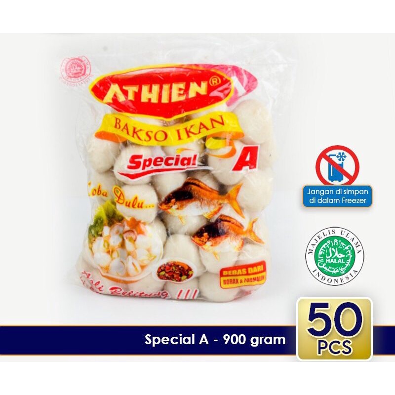 

Athien Bakso Ikan Special A isi 50 enak dan murah