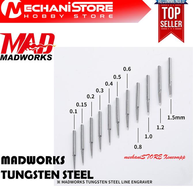 Madworks Tungsten Steel Chisel Scriber Chisel Panel Line Gundam