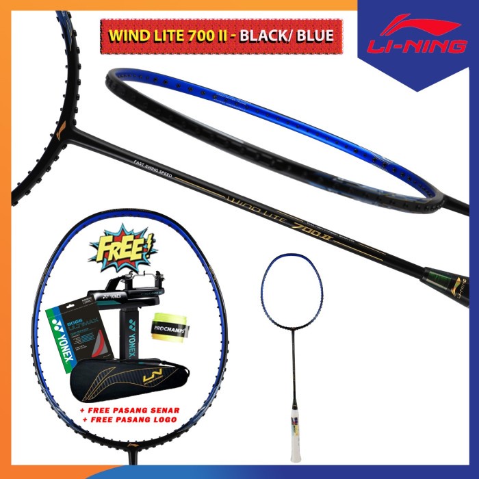Raket Lining Wind Lite 700 Ii Raket Badminton Original