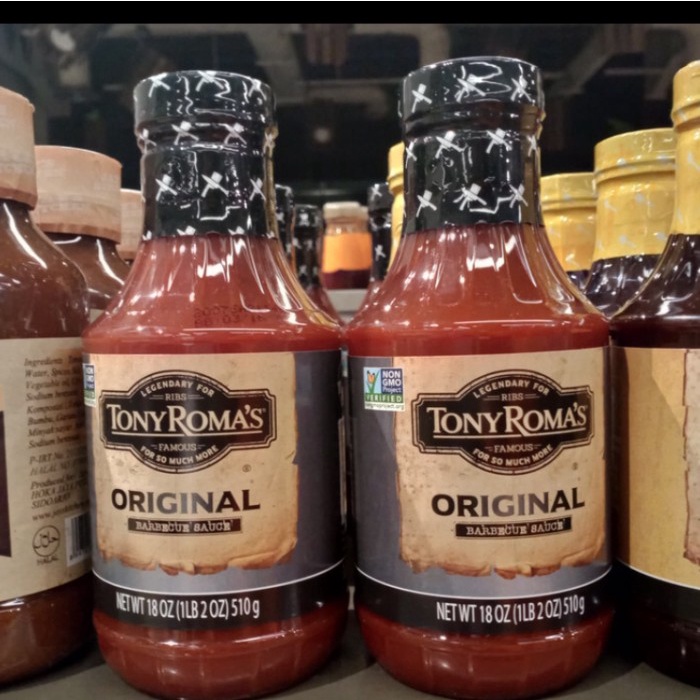 

Tony roma's original bbq sauce 18 oz