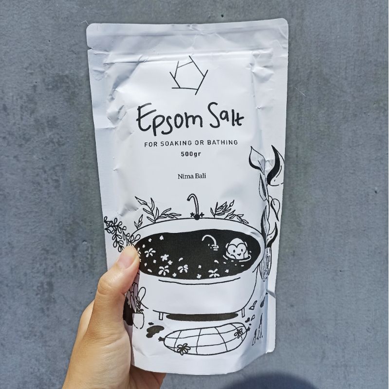 

EPSOM SALT NIMA BALI (UNTUK BERENDAM) / GARAM EPSOM / GARAM MAGNESIUM