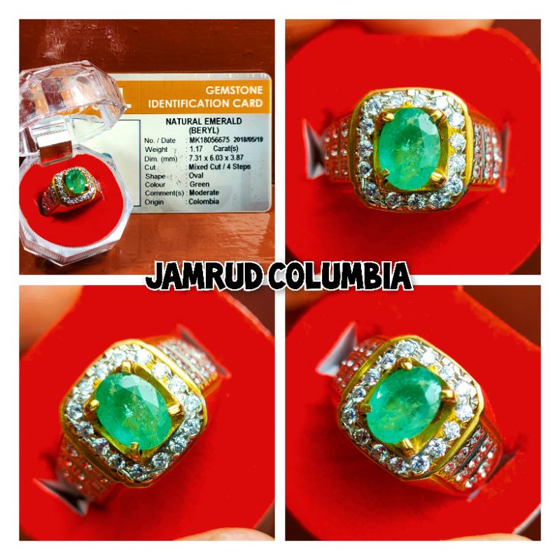 NATURAL JAMRUD COLUMBIA RING PERAK