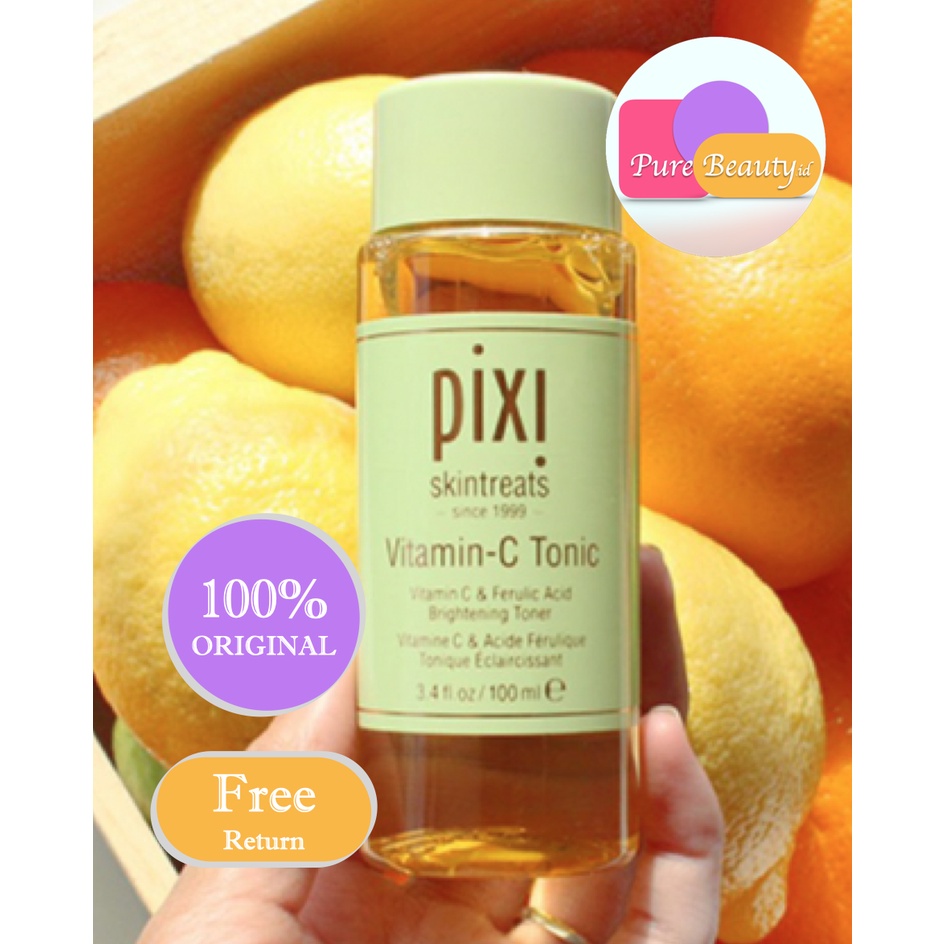 PIXI Vitamin-C Tonic 100ml  Halus Cerah Menyegarkan