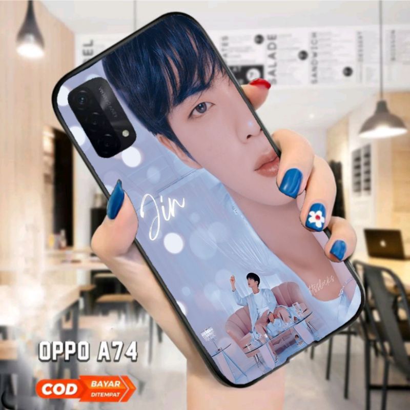 Athan Case Custom [Oppo] A54 / A74 Fashion Personil Aesthetic K-Pop [BTS] Unik Keren series