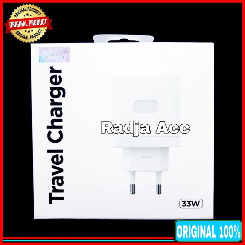 Charger Oppo A57 2022 A74 A76 SUPER VOOC 33 Watt ORIGINAL 100% Type C