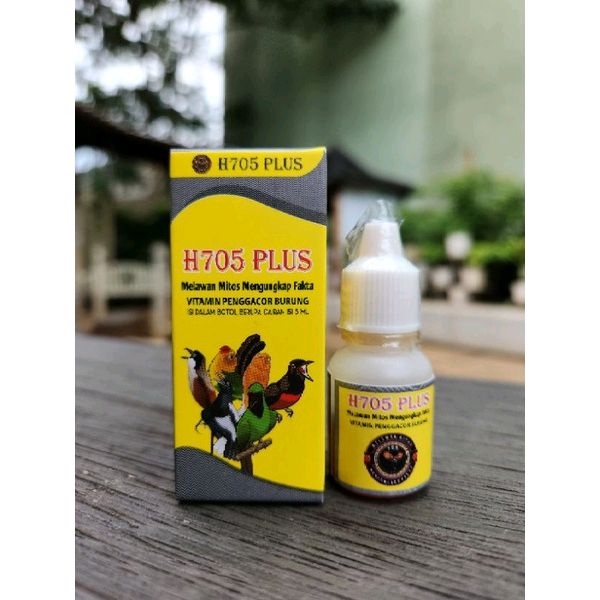 H705 PLUS (VITAMIN PENGGACOR BURUNG HARIAN & BURUNG LOMBA )