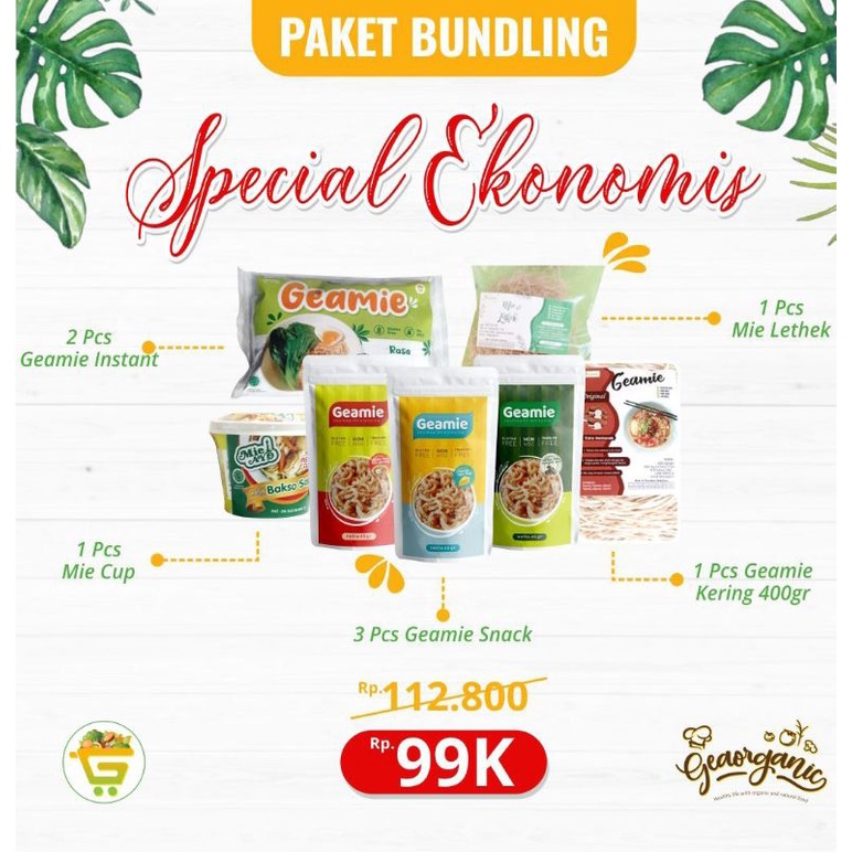 

Paket Bundling Hemat Mie Gluten Free