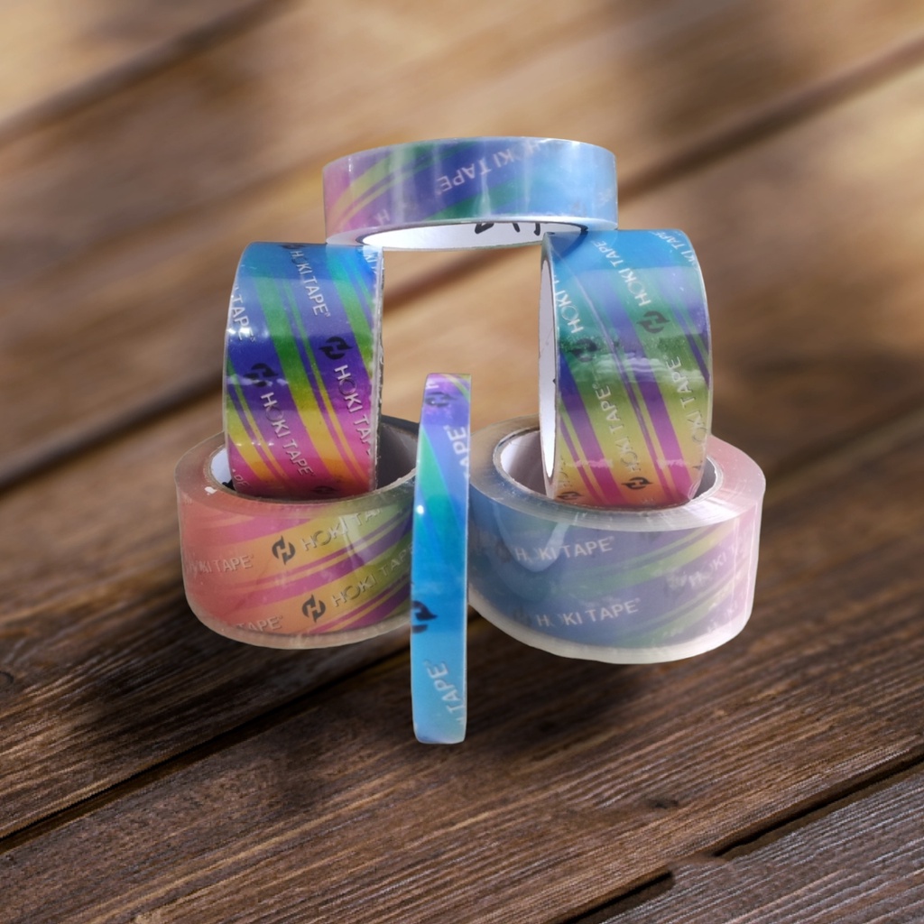 LAKBAN &amp; ISOLASI Super Clear HOKI tape 45mm 30Y s/d 100Y