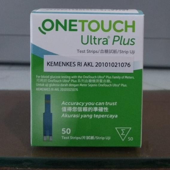 Promo ONE TOUCH ULTRA PLUS TEST STRIPS ISI 50 STRIP