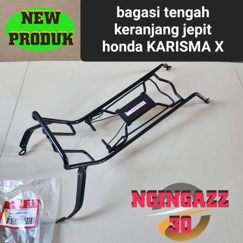 bagasi tengah keranjang jepit karisma karisma x bahan full besi