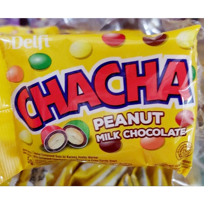 [ Renteng ] Chacha Delfie Milk Chocolate 5gr x 10pcs