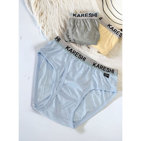 Celana Dalam Pria Dewasa Kareshi - Ukuran Lengkap M, L, XL, XXL, 4L | Nyaman dan Berkualitas BEE B3