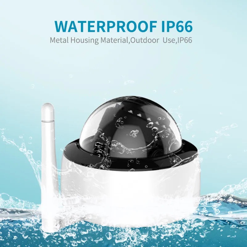 IP Camera / IPCAM Dome ICSEE 3MP Vandalproof, Wifi, Mmc, Mic. Onvif