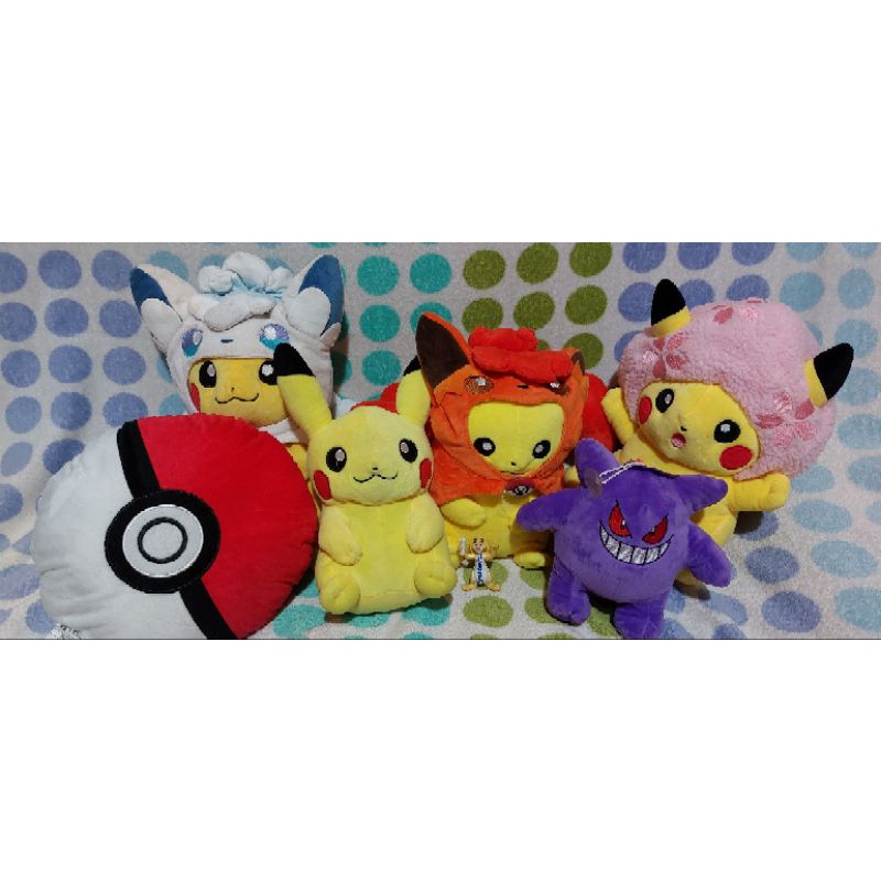 boneka pokemon pikachu kostum lucu