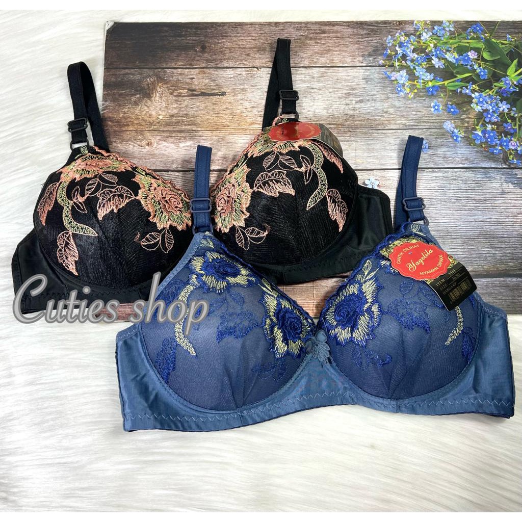 Bra import - non kawat - busa tipis - sz 36-42