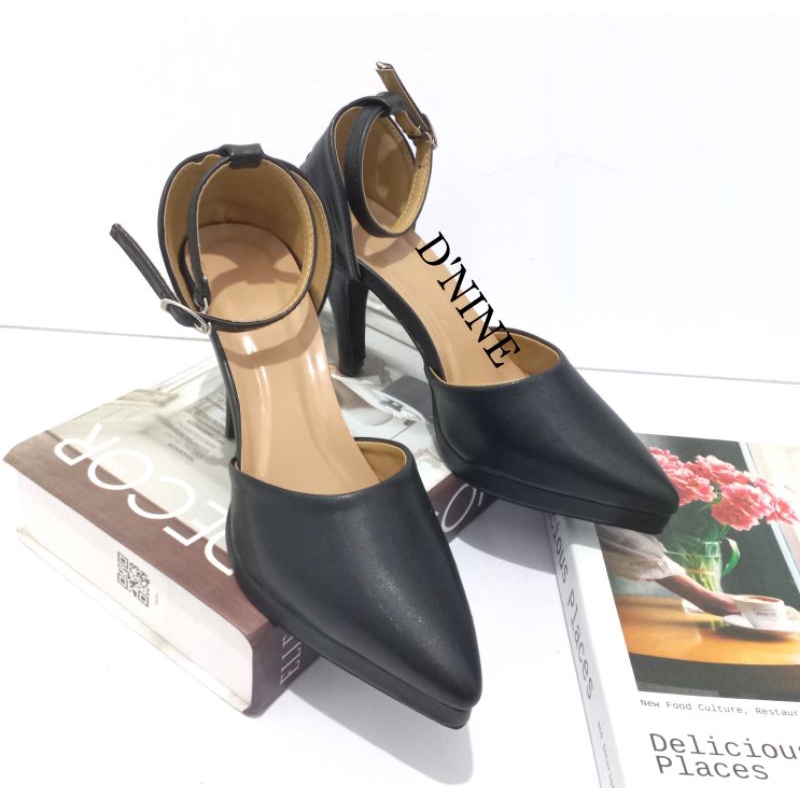 MORGAN KL 09 Sepatu Wanita heels pumps 9cm