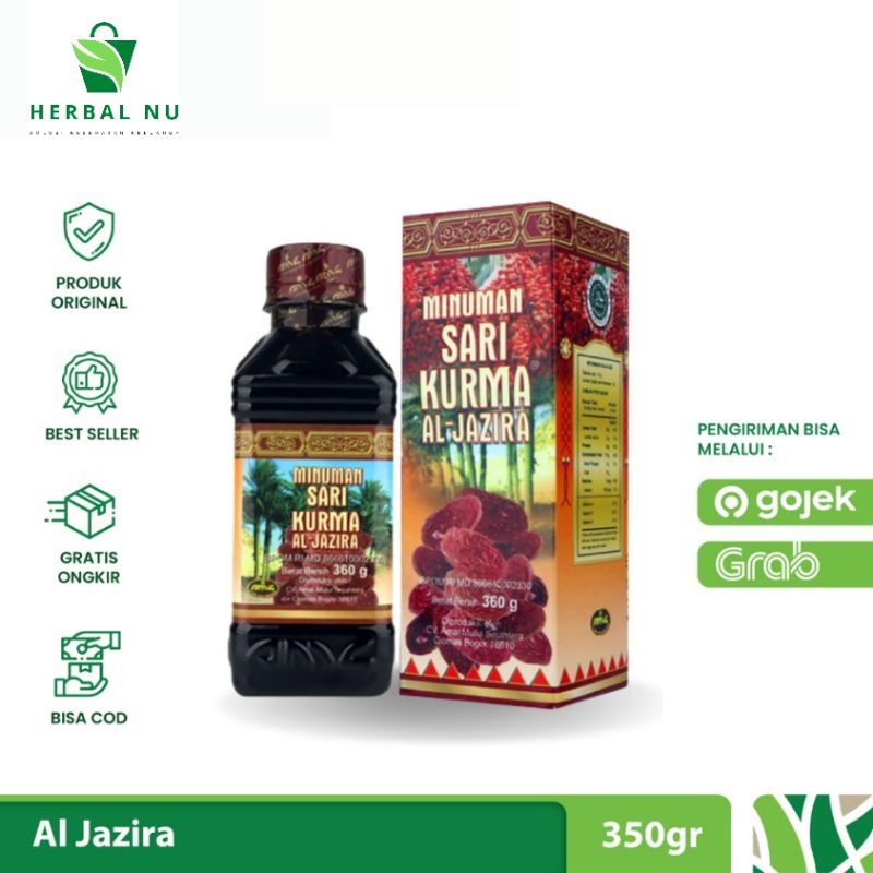 

Sari Kurma Al Jazira Sari Kurma Murni / Sari Kurma Al jazira 360 gr - Memelihara Kesehatan